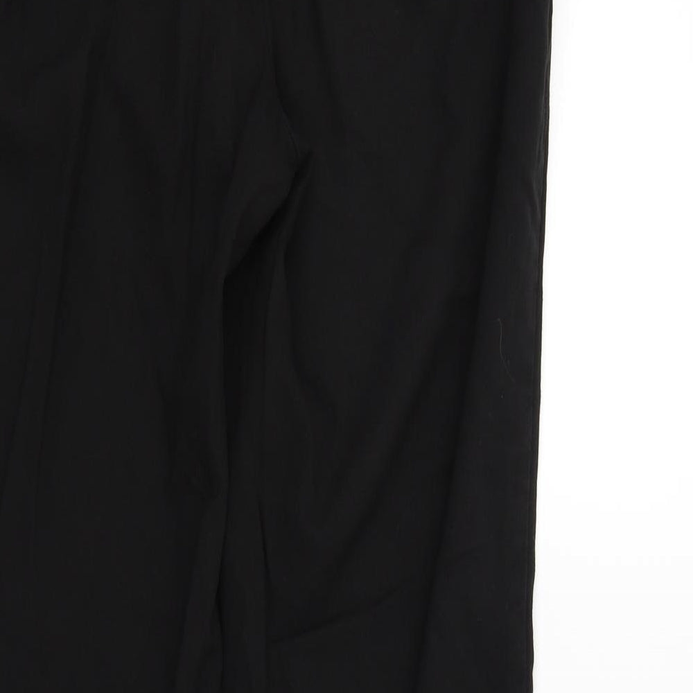 NEXT Womens Black Trousers Size 12 L29 in