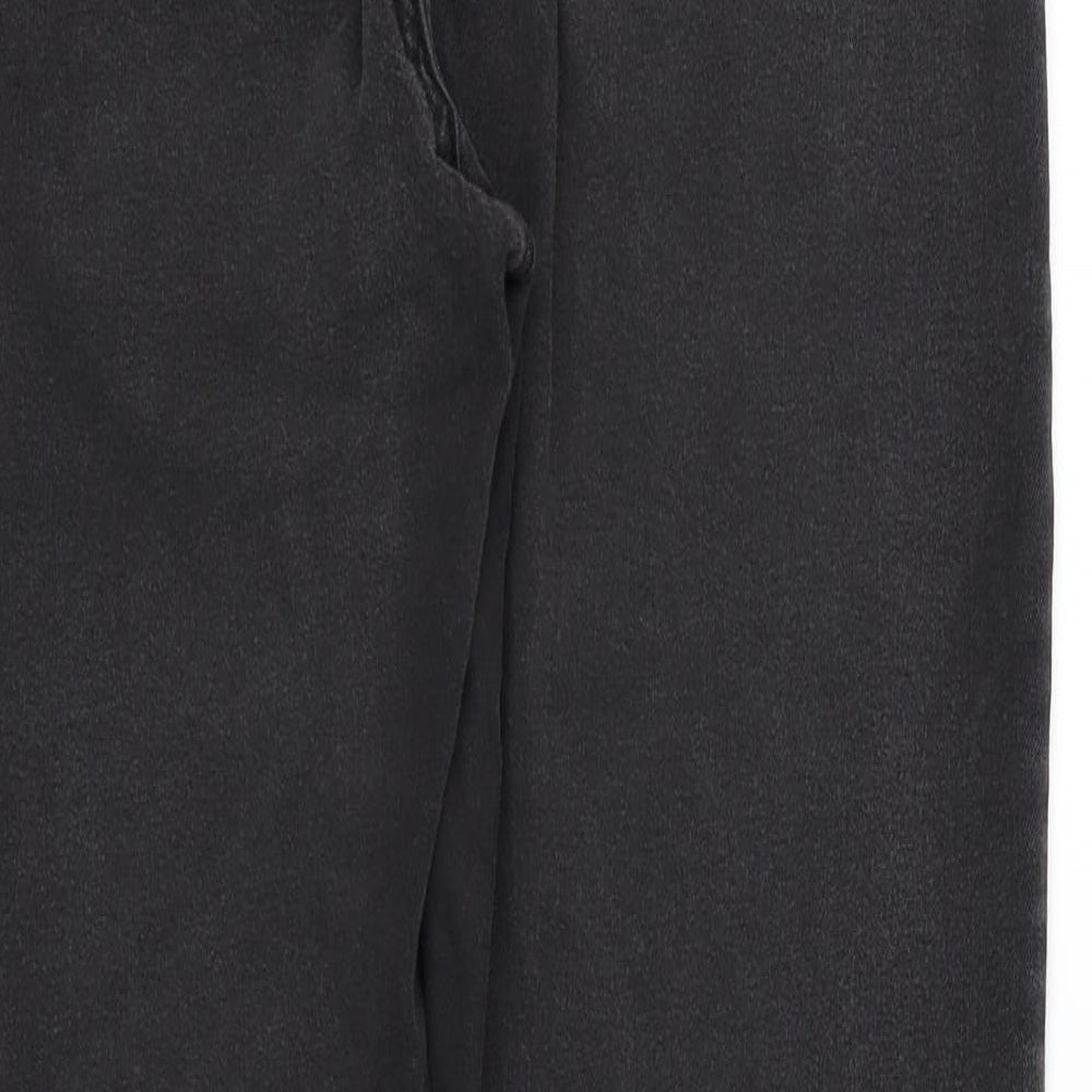 denim co Womens Black Skinny Jeans Size 14 L27 in