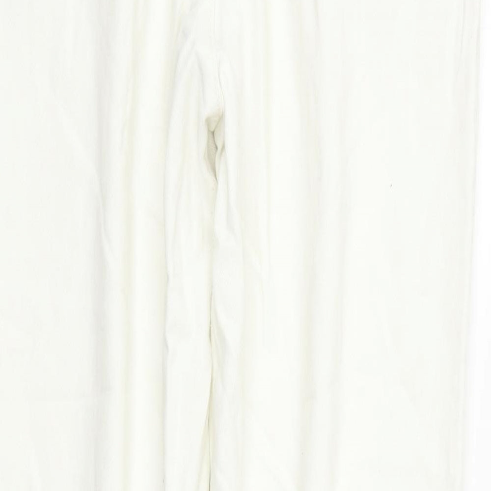 New Look Womens Beige Straight Jeans Size 10 L27 in
