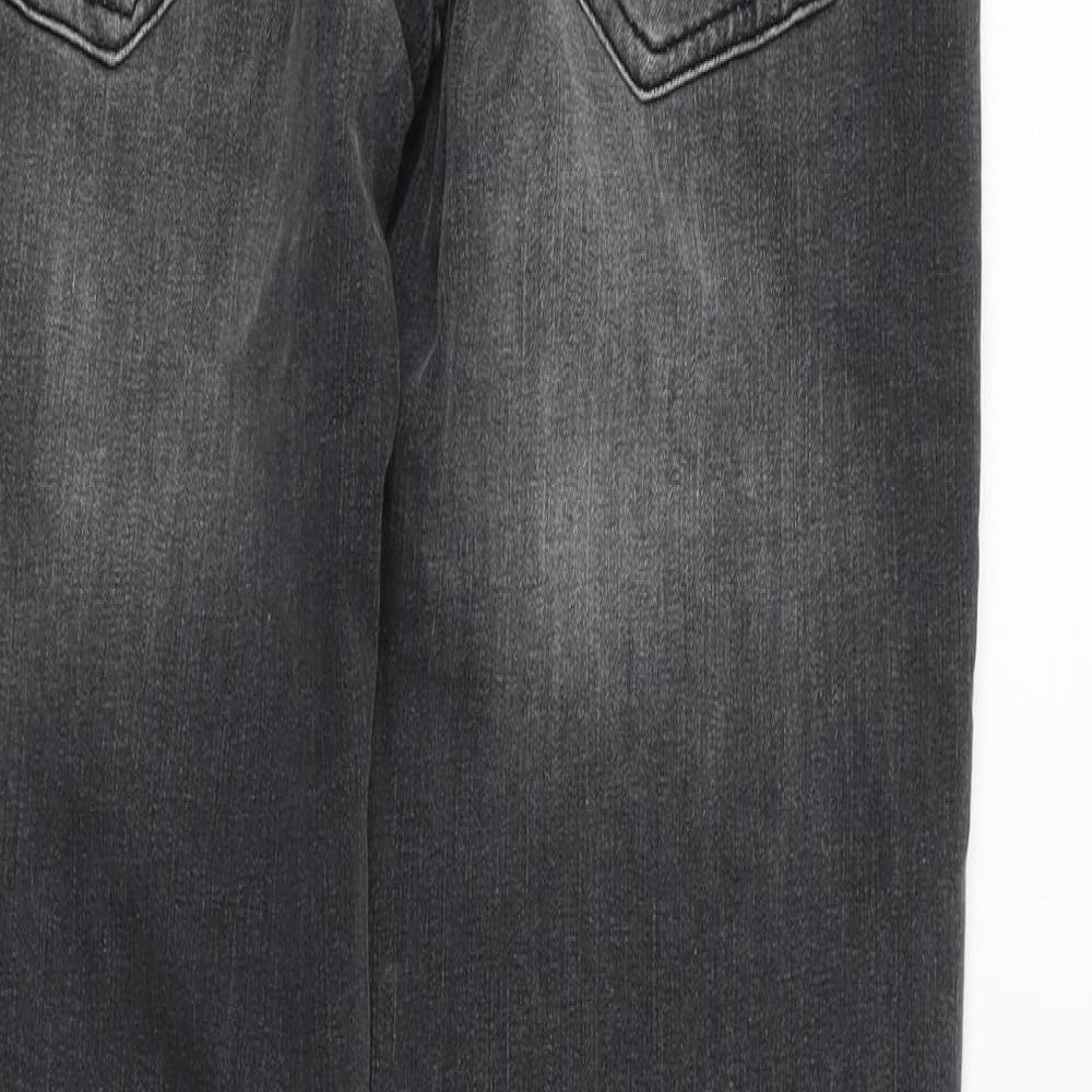 deniem co Mens Grey Straight Jeans Size M L30 in - washable marks