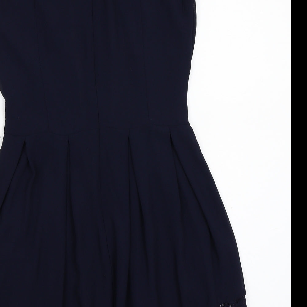 Izabel Womens Blue A-Line Size 8