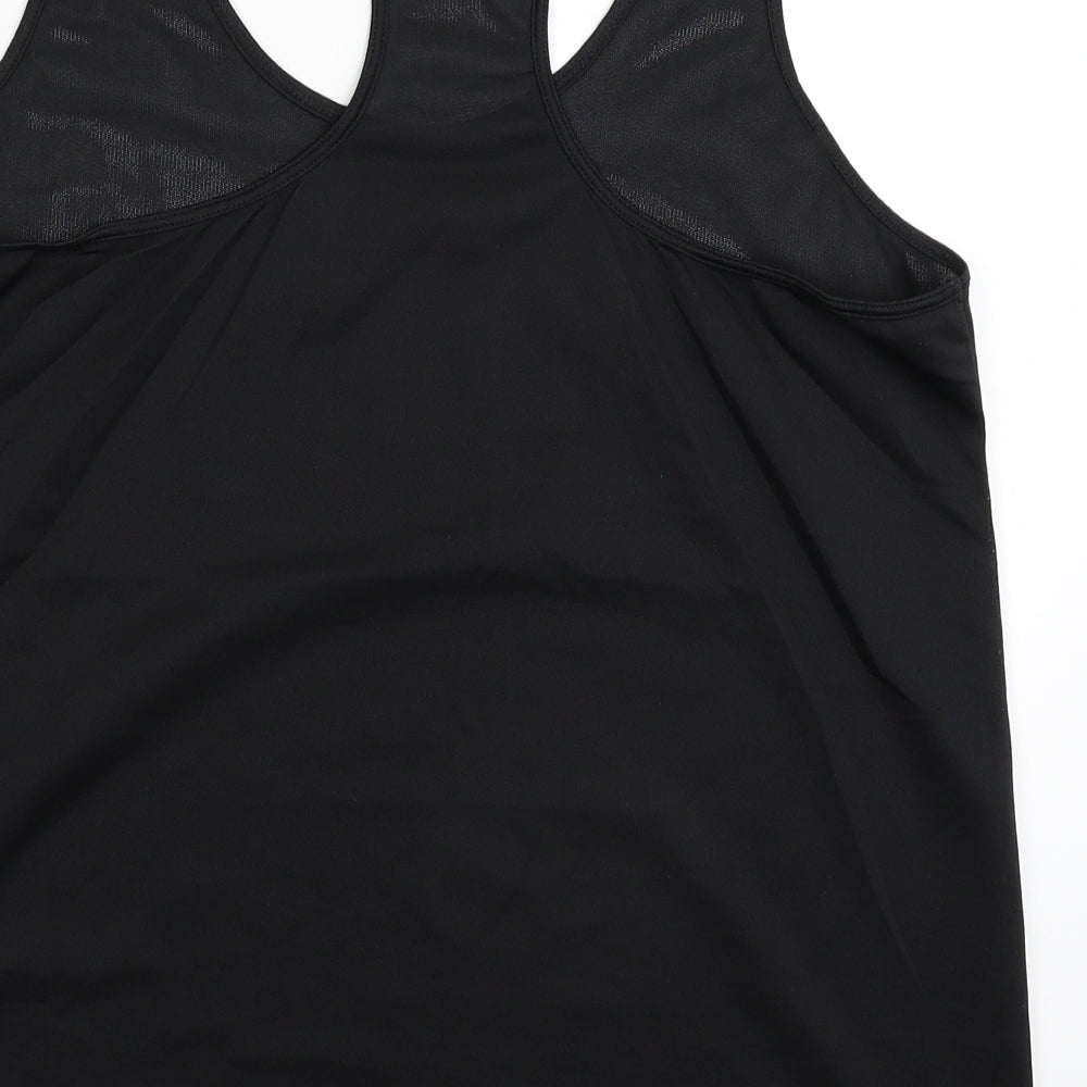 Matalan Womens Black Basic Tank Size L