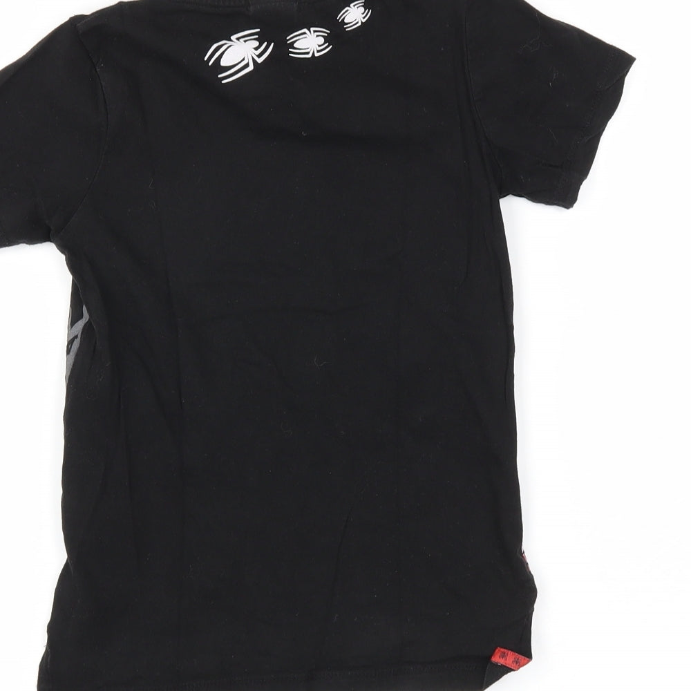 TU Womens Black Basic T-Shirt Size 6