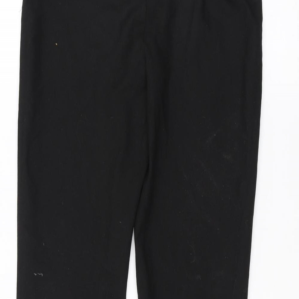George Girls Black Sweatpants Trousers Size 12-13 Years