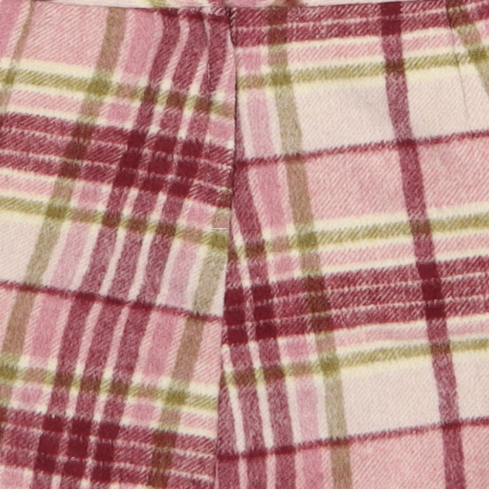 Perworn Girls Pink Flecked Skater Skirt Size 9 Years