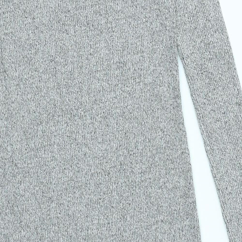 Pure Good Womens Grey Knit Bodycon Size S