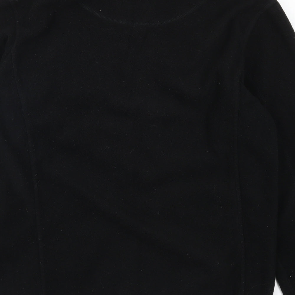 CS Active Mens Black Fleece Jacket Size M
