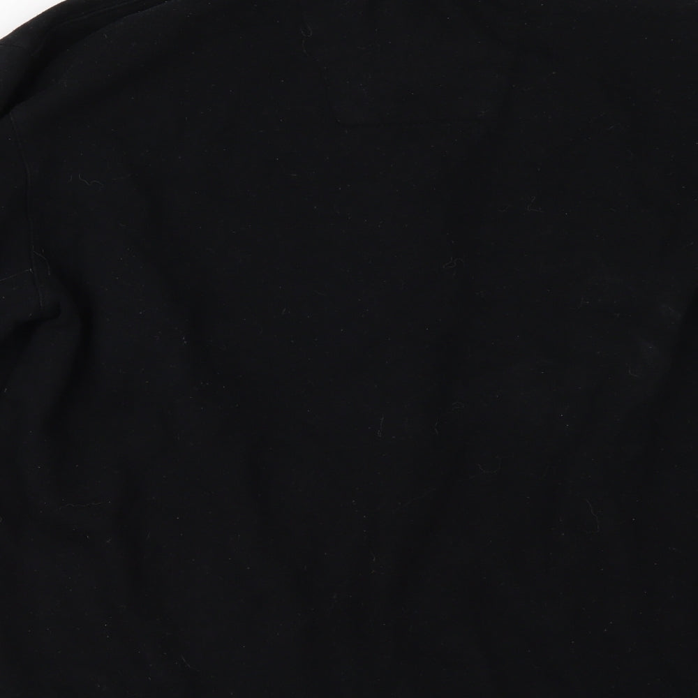 Nautica Womens Black Pullover Sweatshirt Size M
