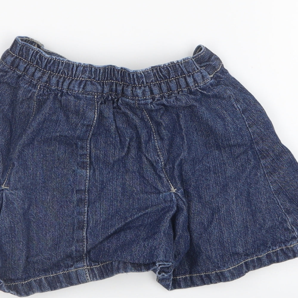 Faded Glory Girls Blue Denim A-Line Skirt Size 4 Years