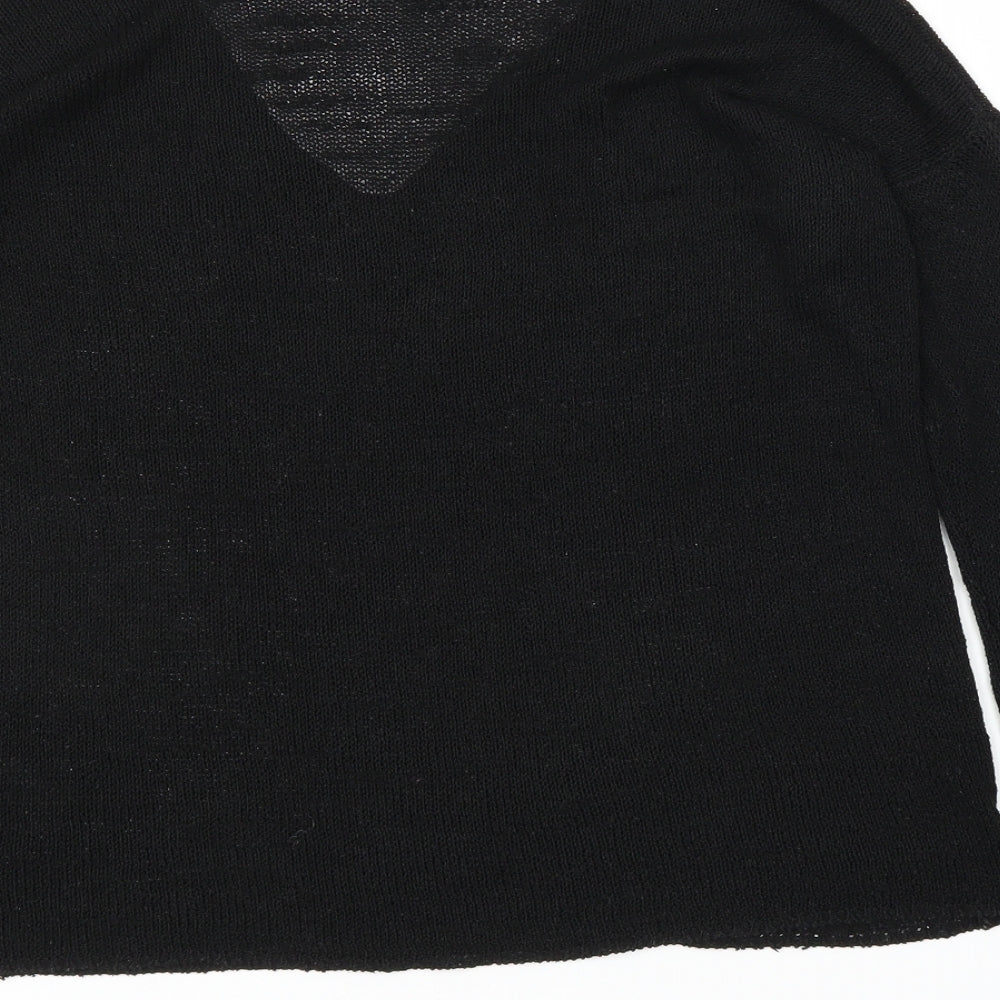 FOREVER 21 Womens Black Pullover Jumper Size S