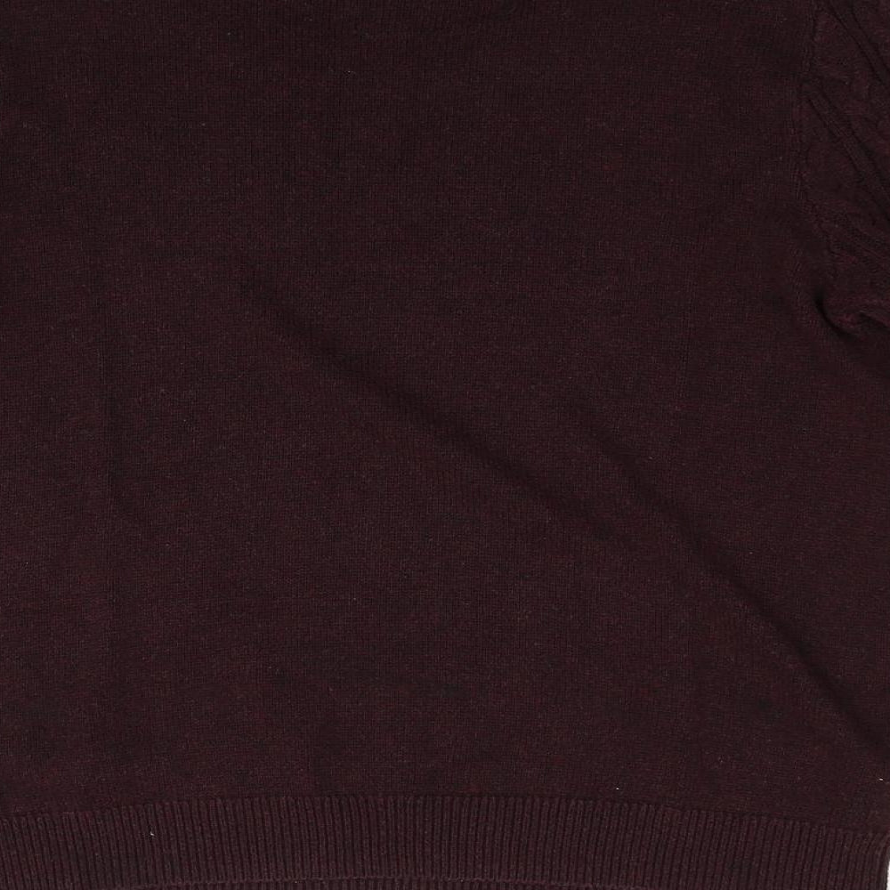 H&M Womens Purple Pullover Jumper Size L