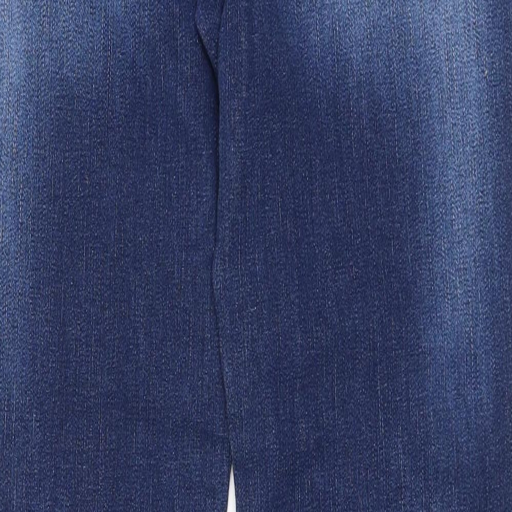 Rainbow Womens Blue Bootcut Jeans Size 12 L32 in