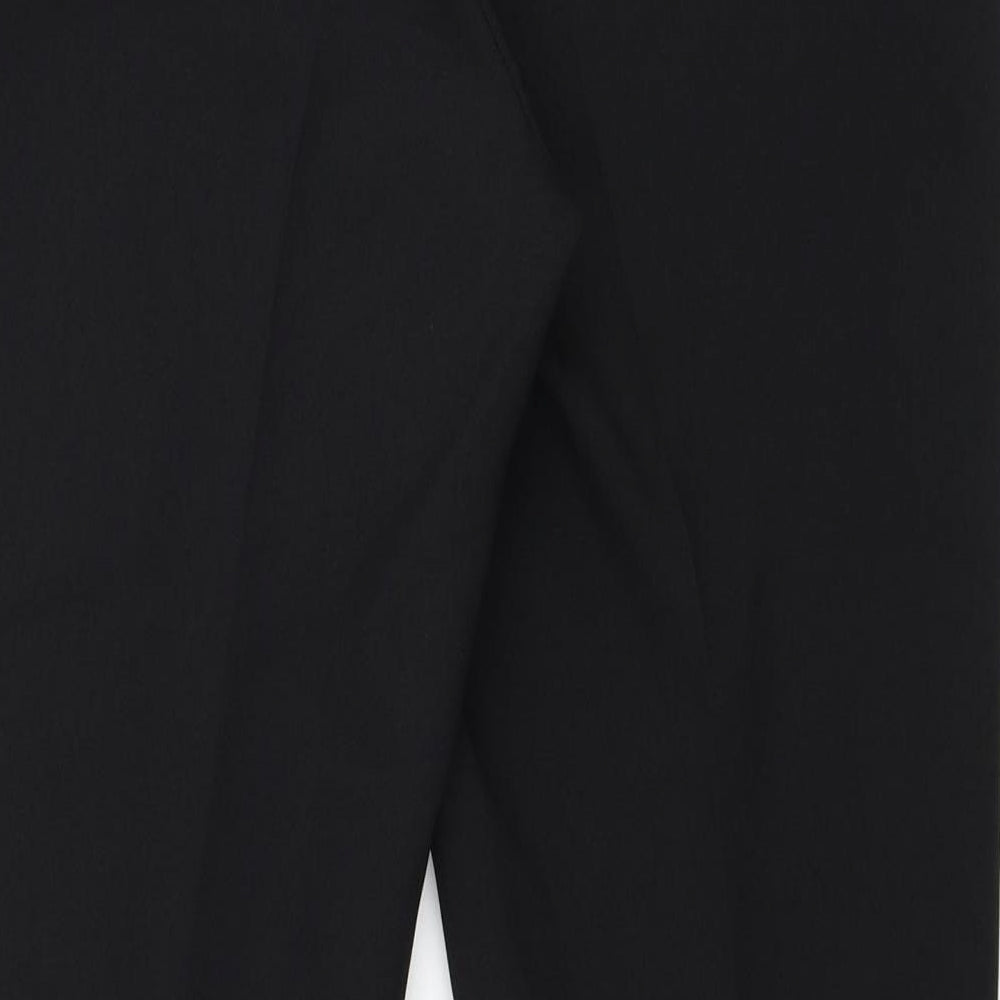 Peacocks Womens Black Trouser Suit Suit Trousers Size 10 L26 in