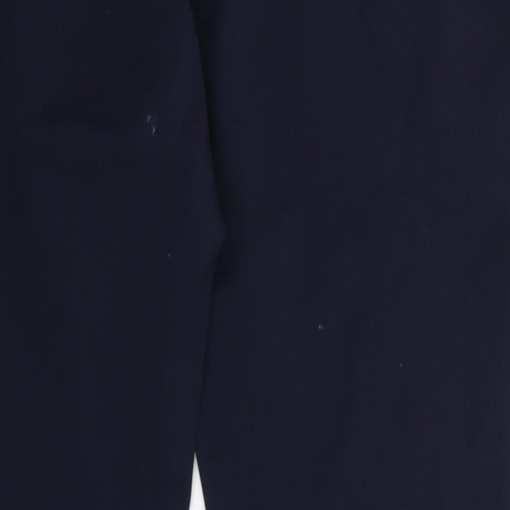 Marks and Spencer Womens Blue Trousers Size 12 L27 in