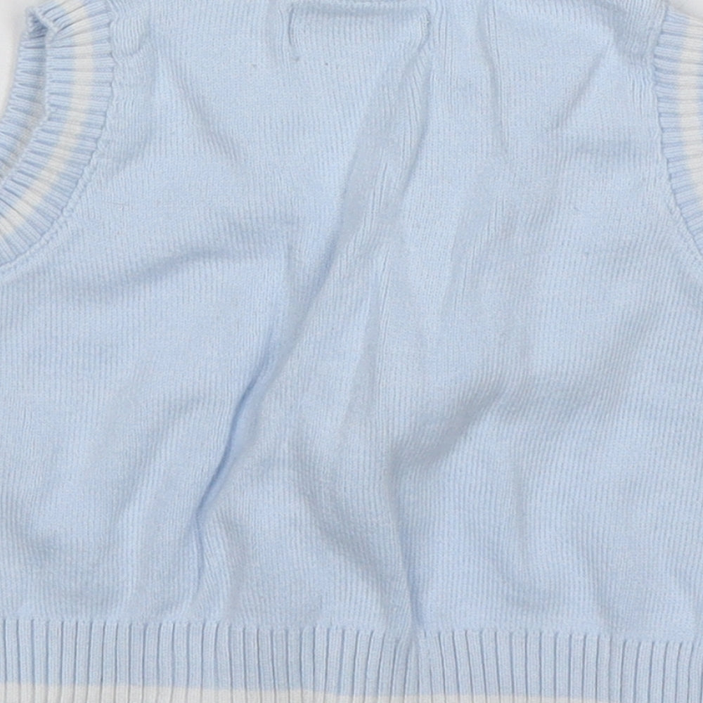 Early Days Baby Blue Basic Coat Coatigan Size 0-3 Months