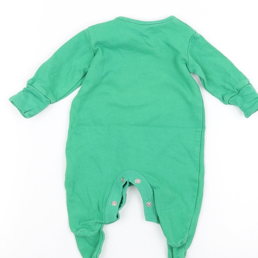 NEXT Baby Green Babygrow One-Piece Size 0-3 Months