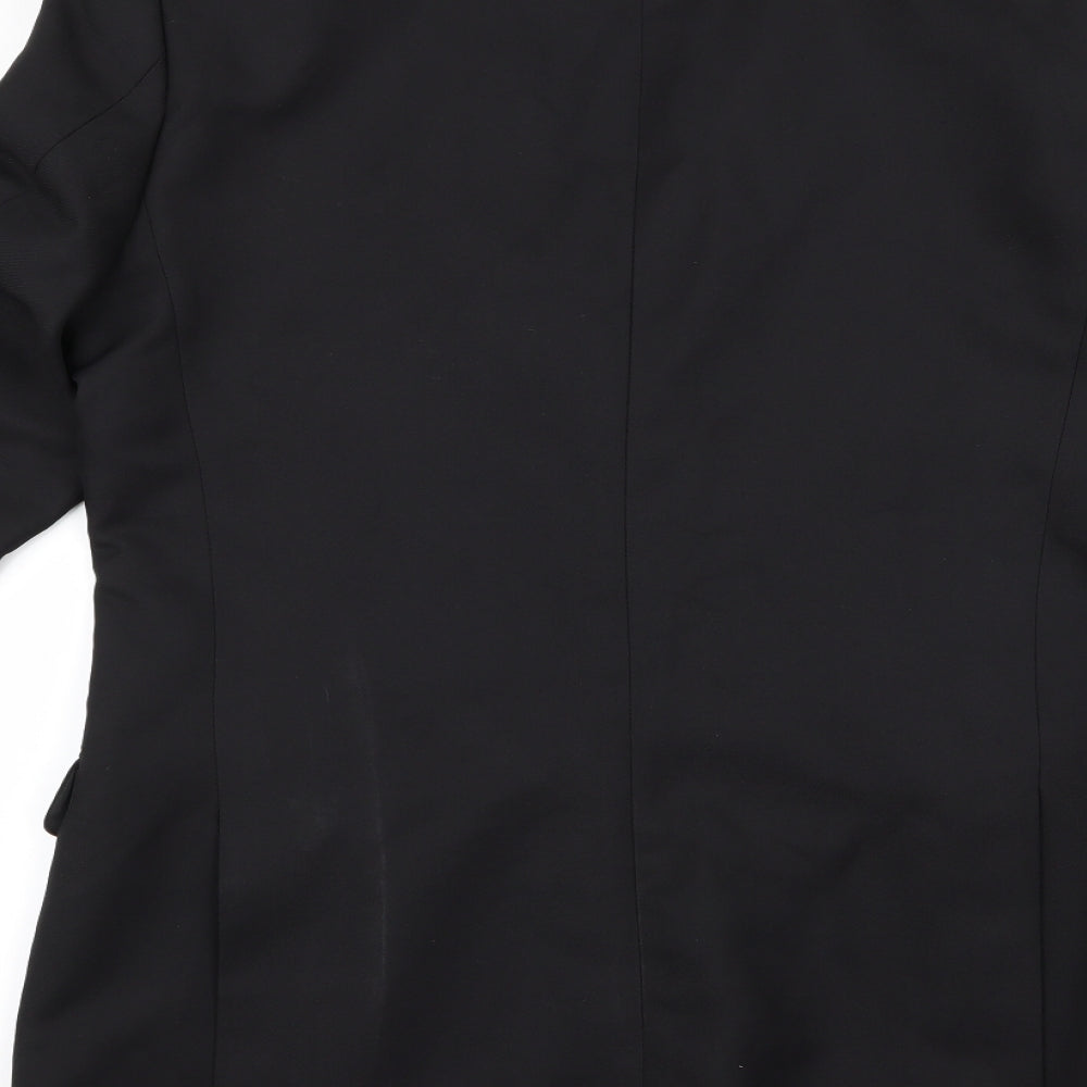 Primark Mens Black Jacket Blazer Size 34