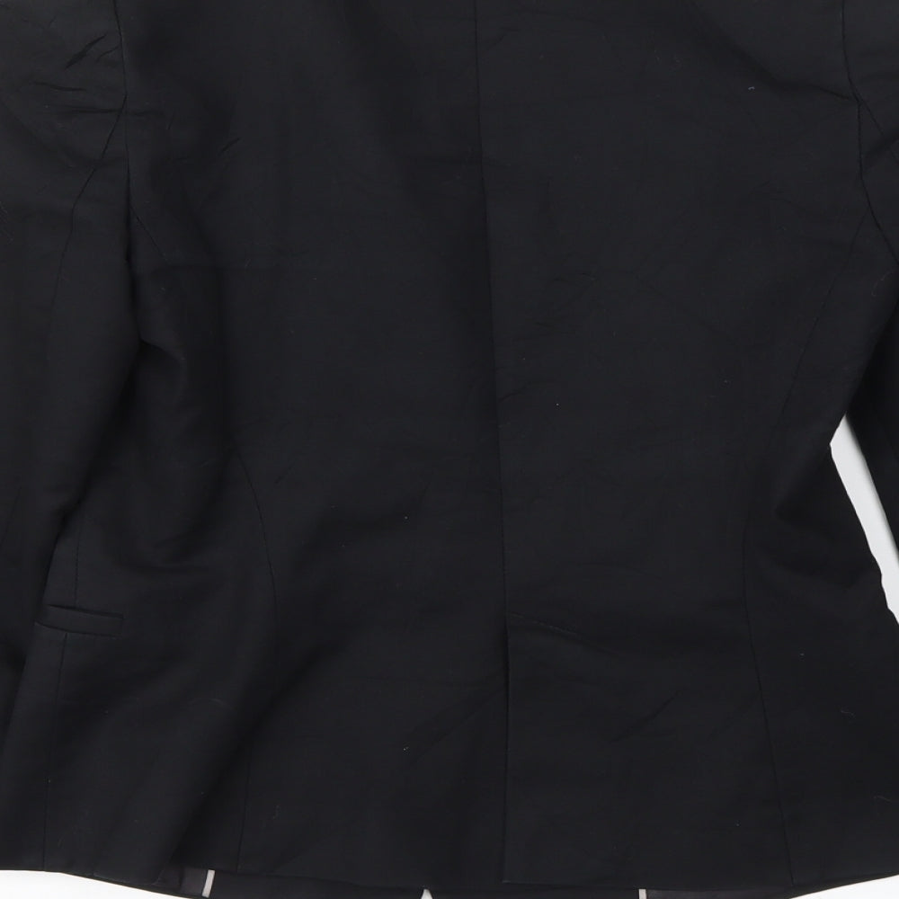 Zara Womens Black Jacket Blazer Size S