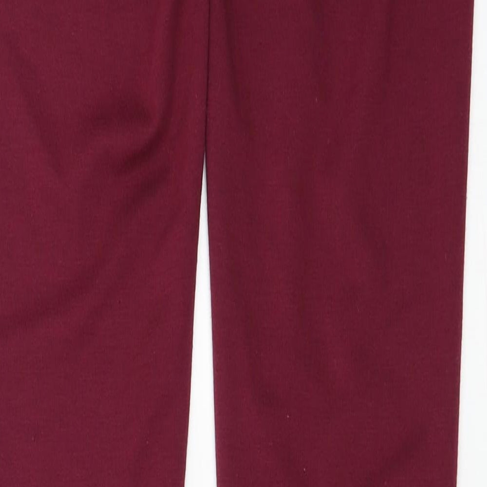 B.you Womens Purple Trousers Size 12 L29 in