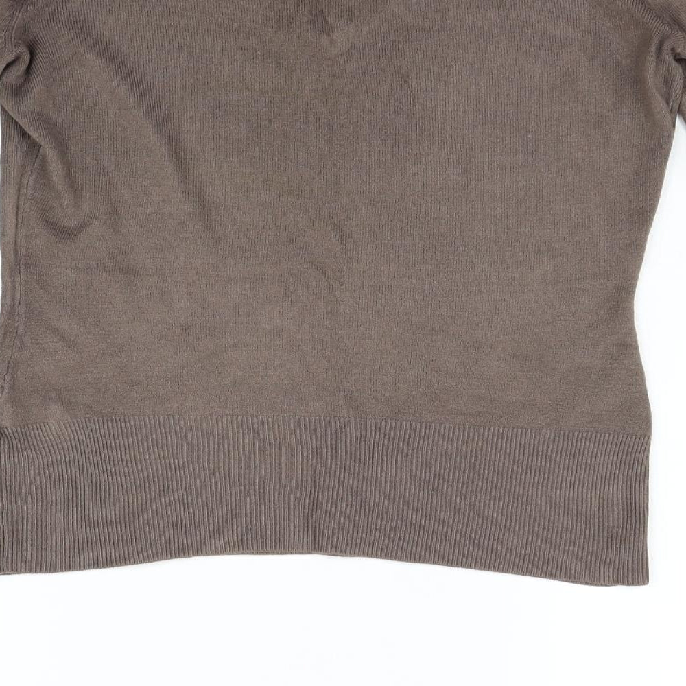 NEXT Womens Brown Pullover Jumper Size 8