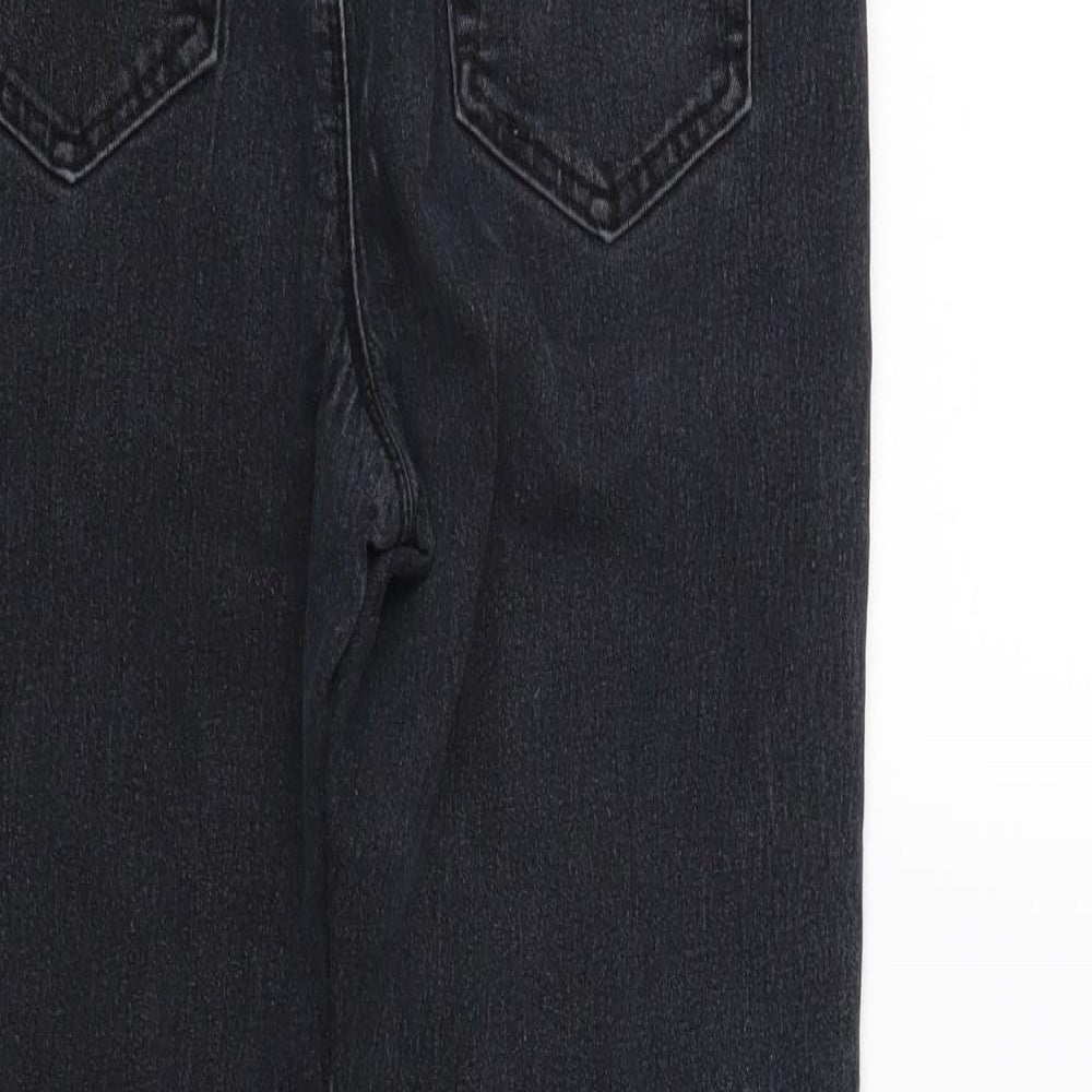 Denim 24/7 Womens Black Denim Jegging Jeans Size 10 L25 in