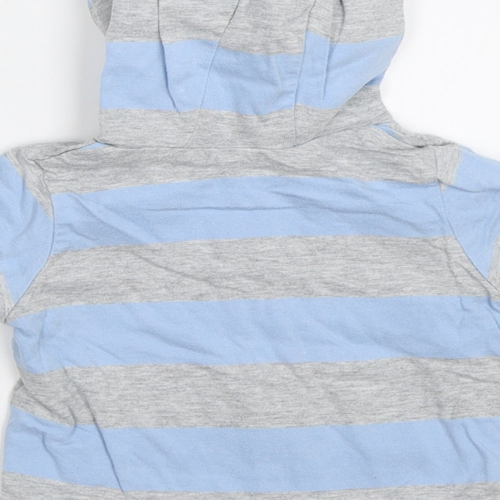 Tiny Ted Boys Blue Striped Jacket Size 3-6 Months