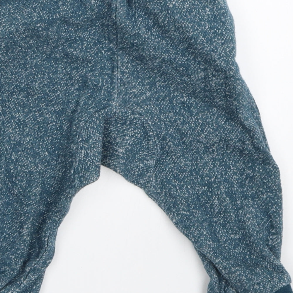 TU Boys Blue Jogger Trousers Size 6-9 Months