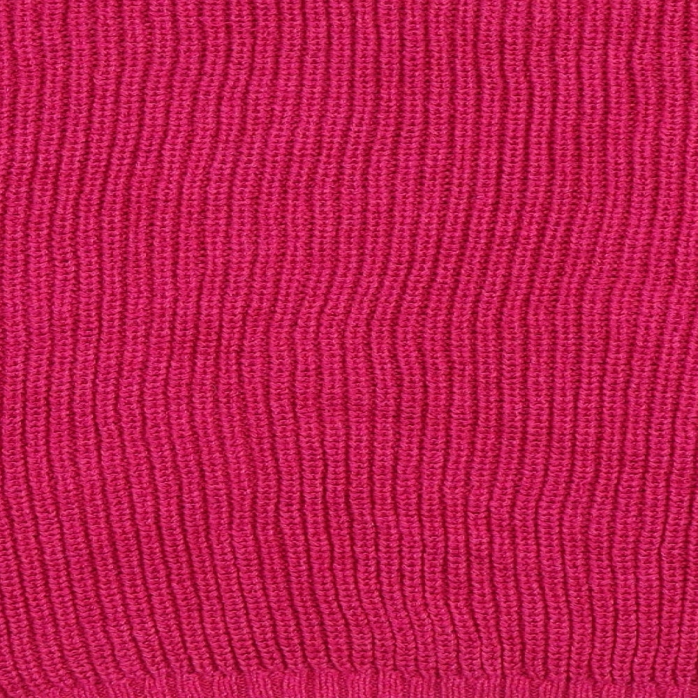 Zara Womens Pink Pullover Jumper Size M