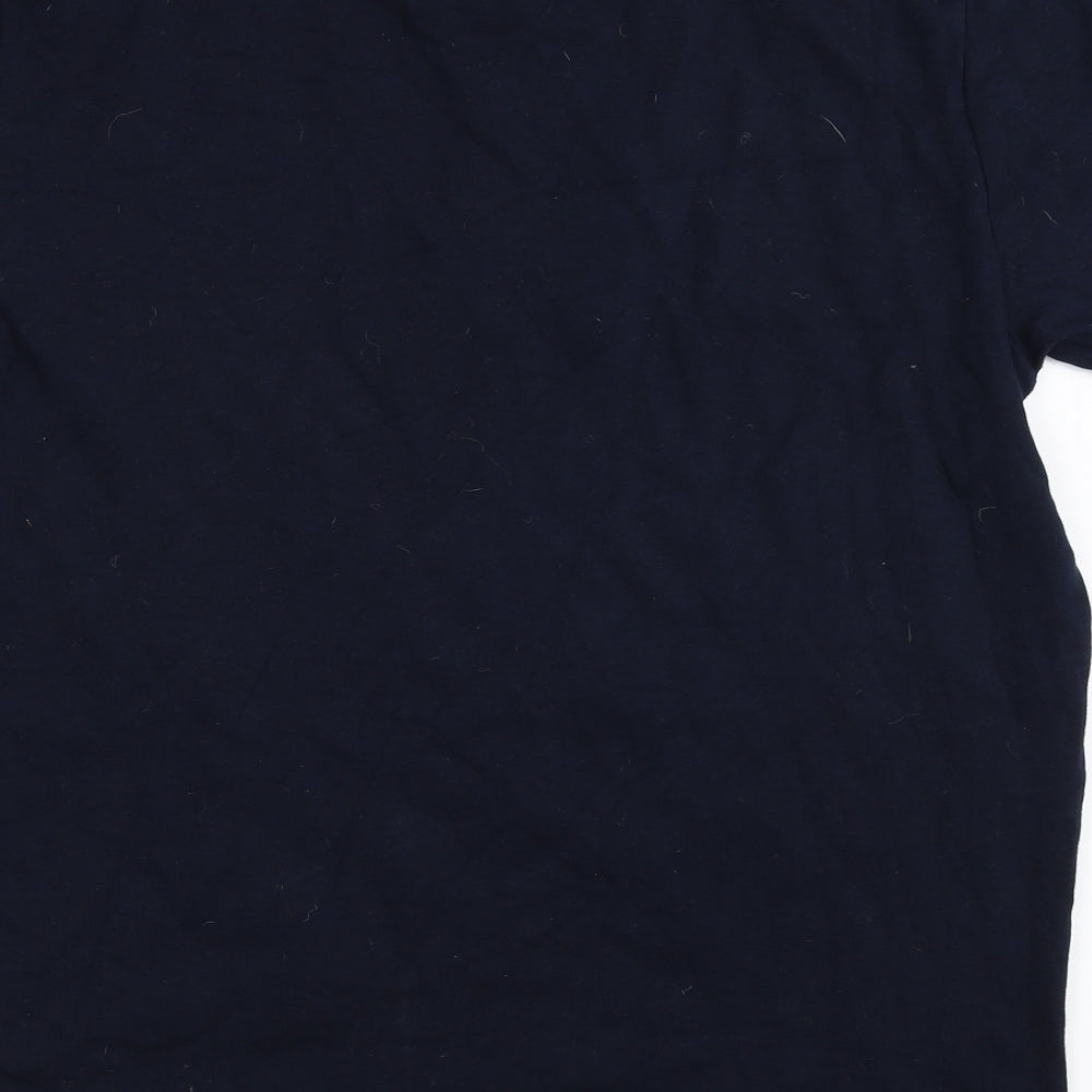 Topman Mens Blue T-Shirt Size L