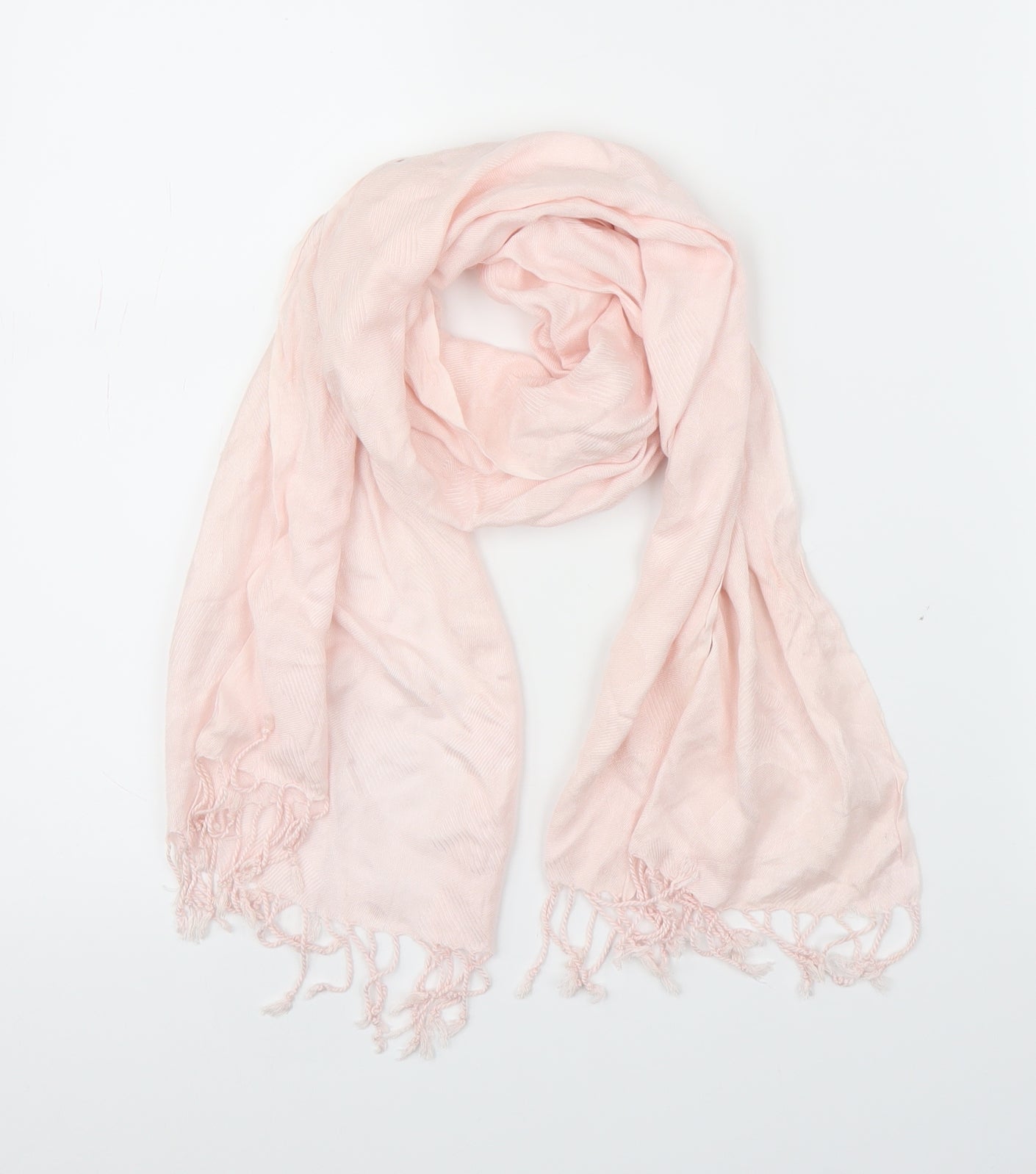 Preworn Womens Pink Scarf