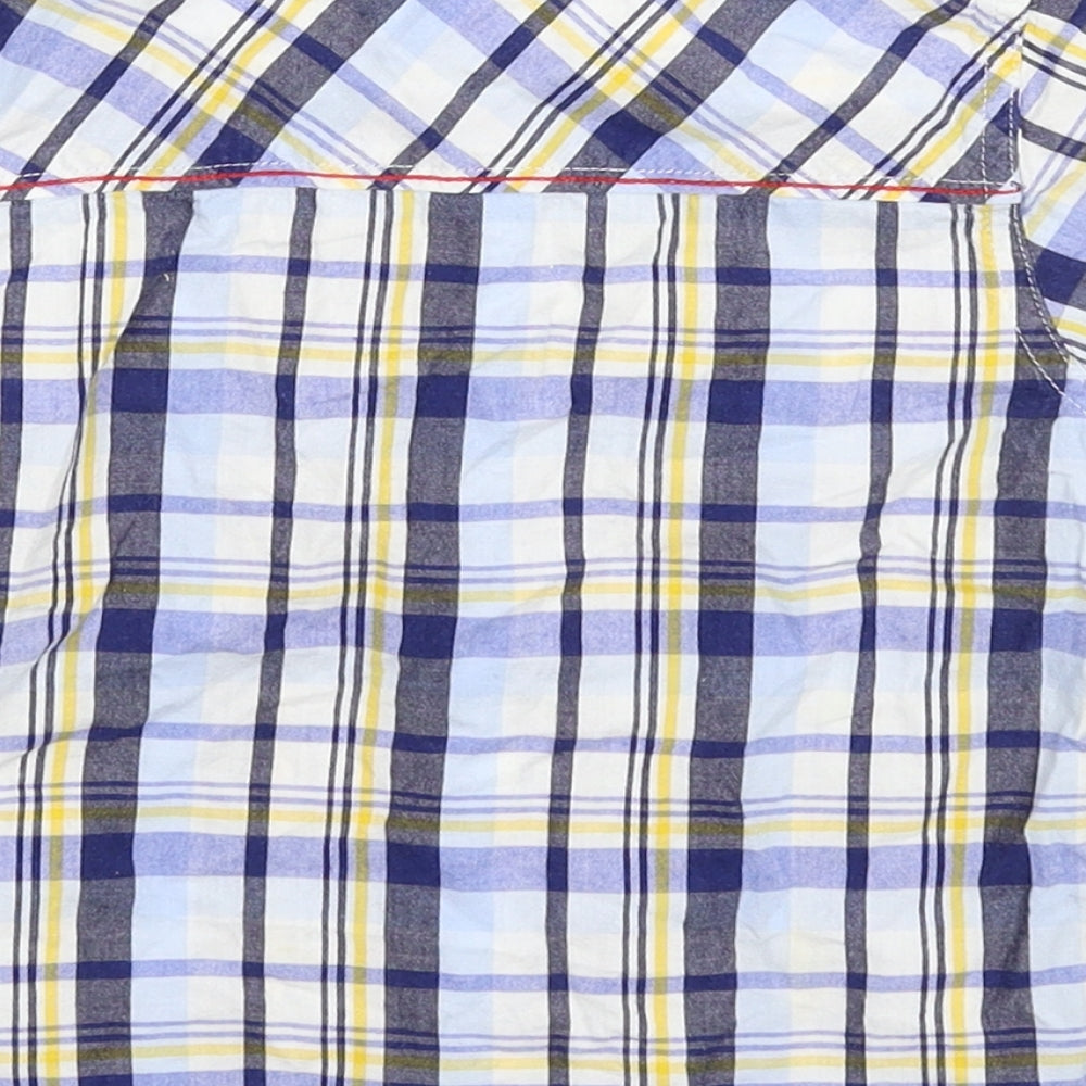 Mini Club Boys Multicoloured Check Basic Button-Up Size 2-3 Years