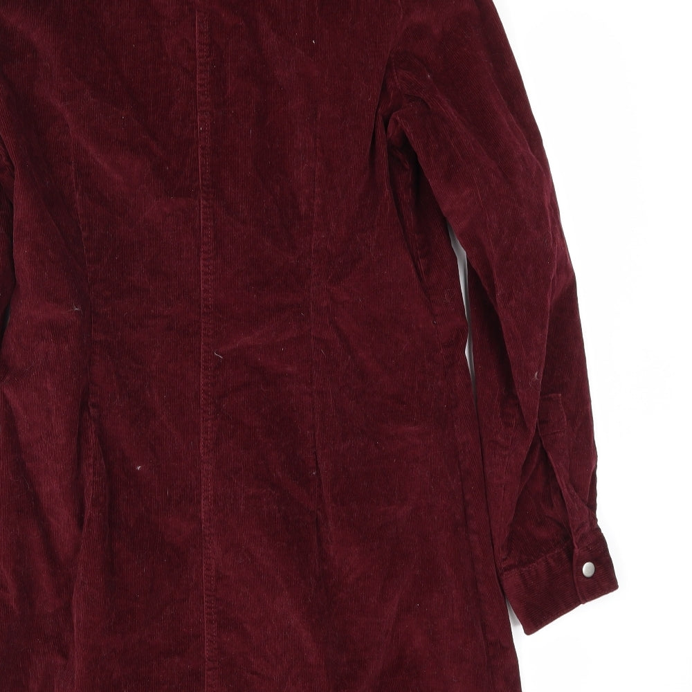 Papaya Womens Red Jacket Coat Size 14