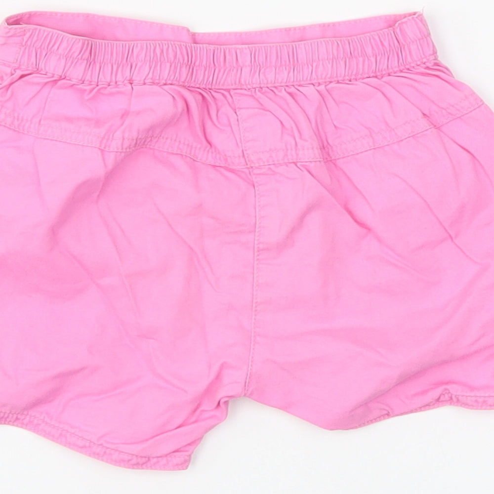 bambini Girls Pink Cropped Leggings Size 12-18 Months