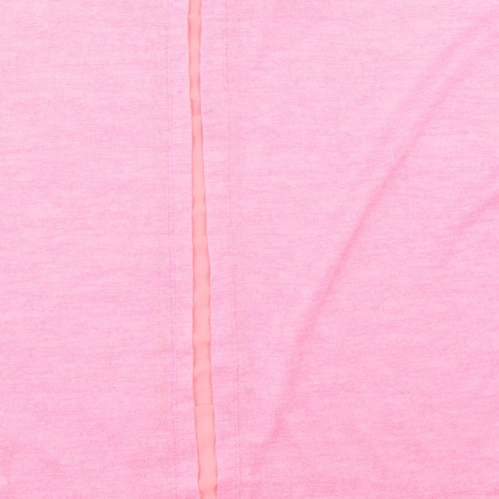 Flamant Rose Womens Pink Basic T-Shirt Size L