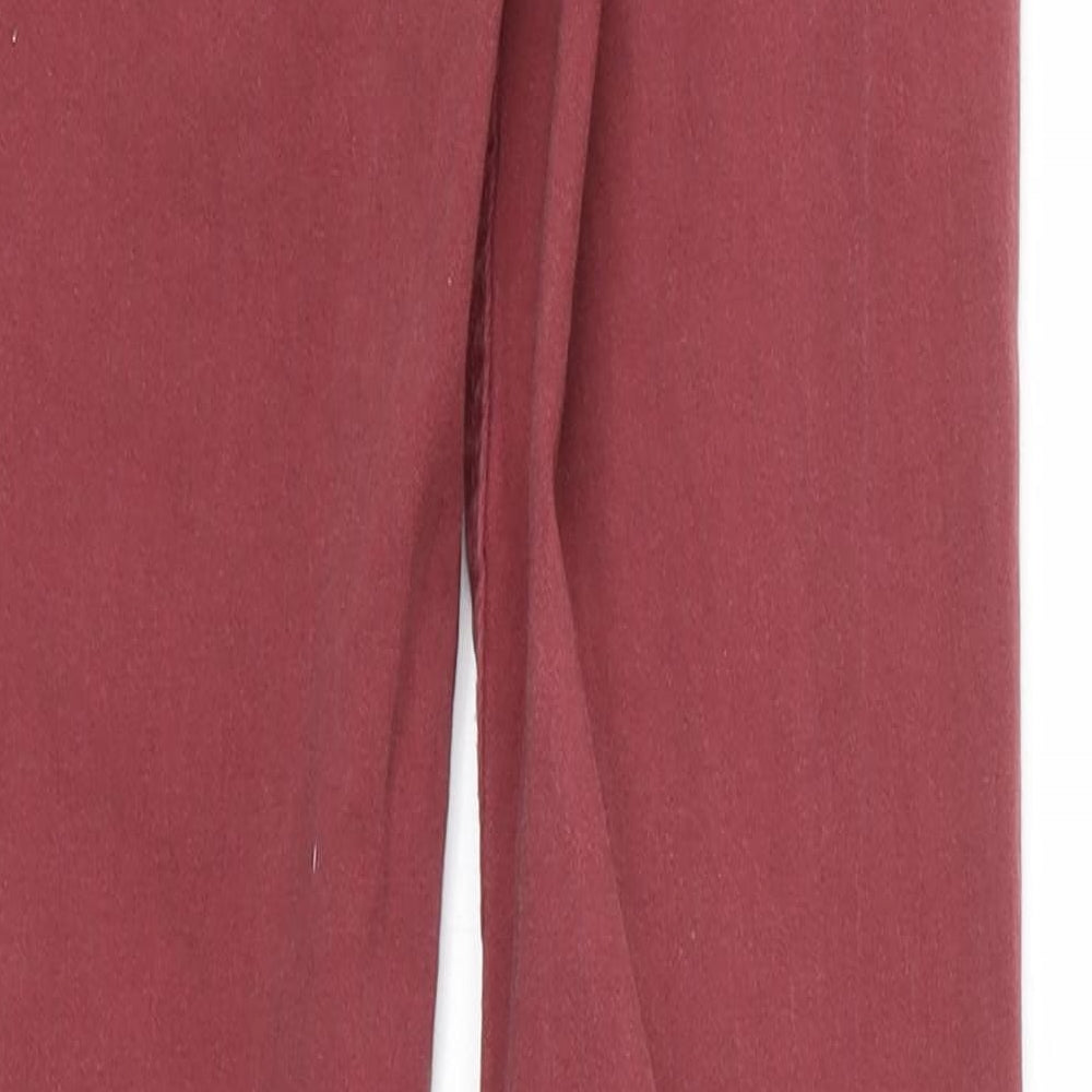 George Womens Red Skinny Jeans Size 8 L30 in