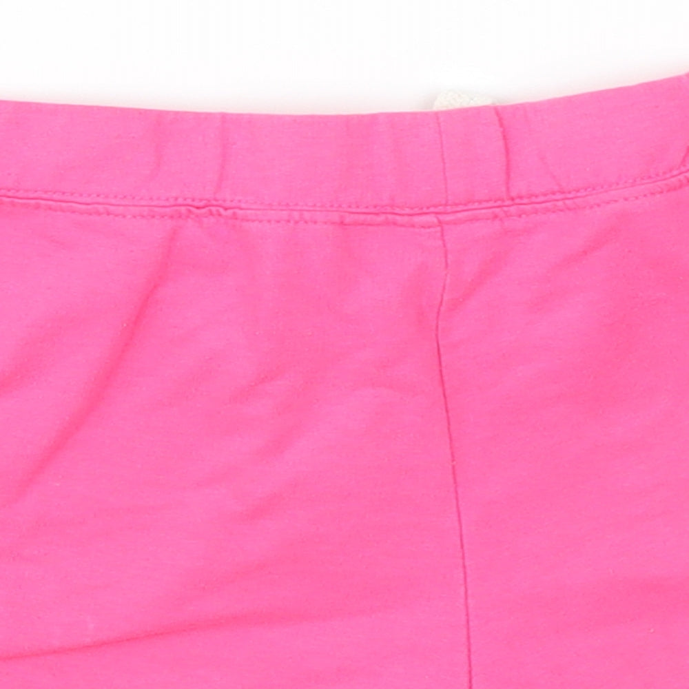 I love girls wear Girls Pink Cut-Off Shorts Size 9 Years