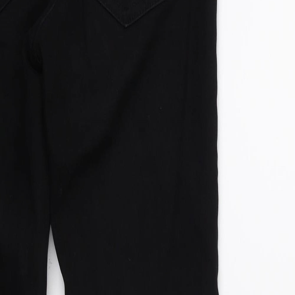 Denim & Co. Womens Black Denim Skinny Jeans Size 6 L27 in
