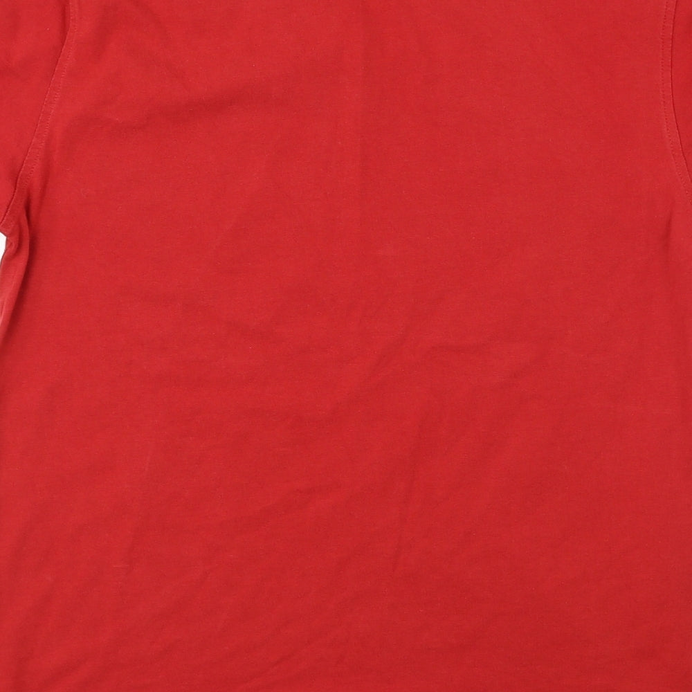 George Womens Red Basic T-Shirt Size S