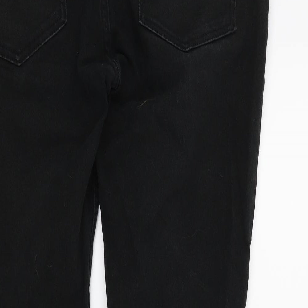 Denim & Co. Womens Black Straight Jeans Size 32 L27 in