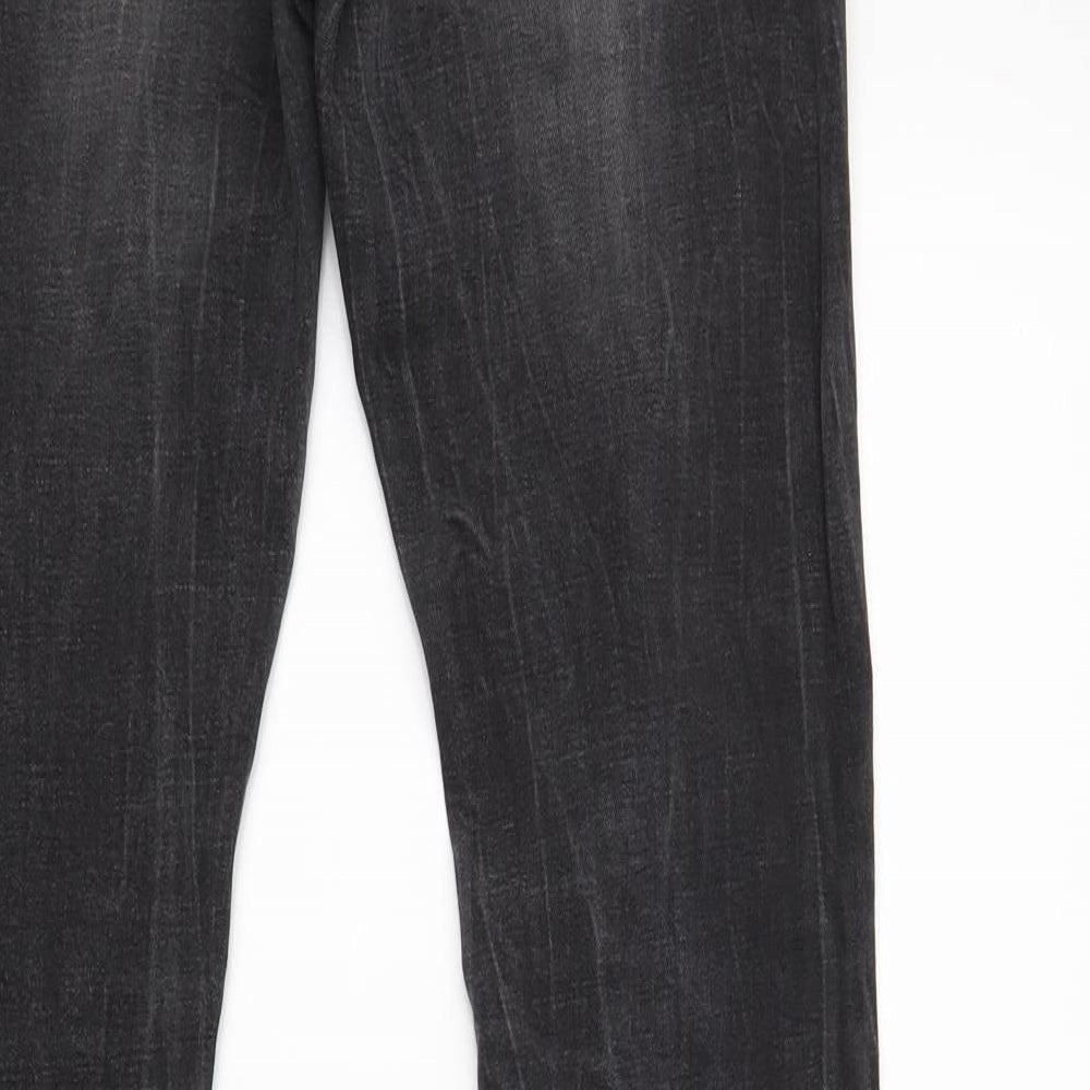 yes yes Womens Black Denim Skinny Jeans Size 12 L30 in