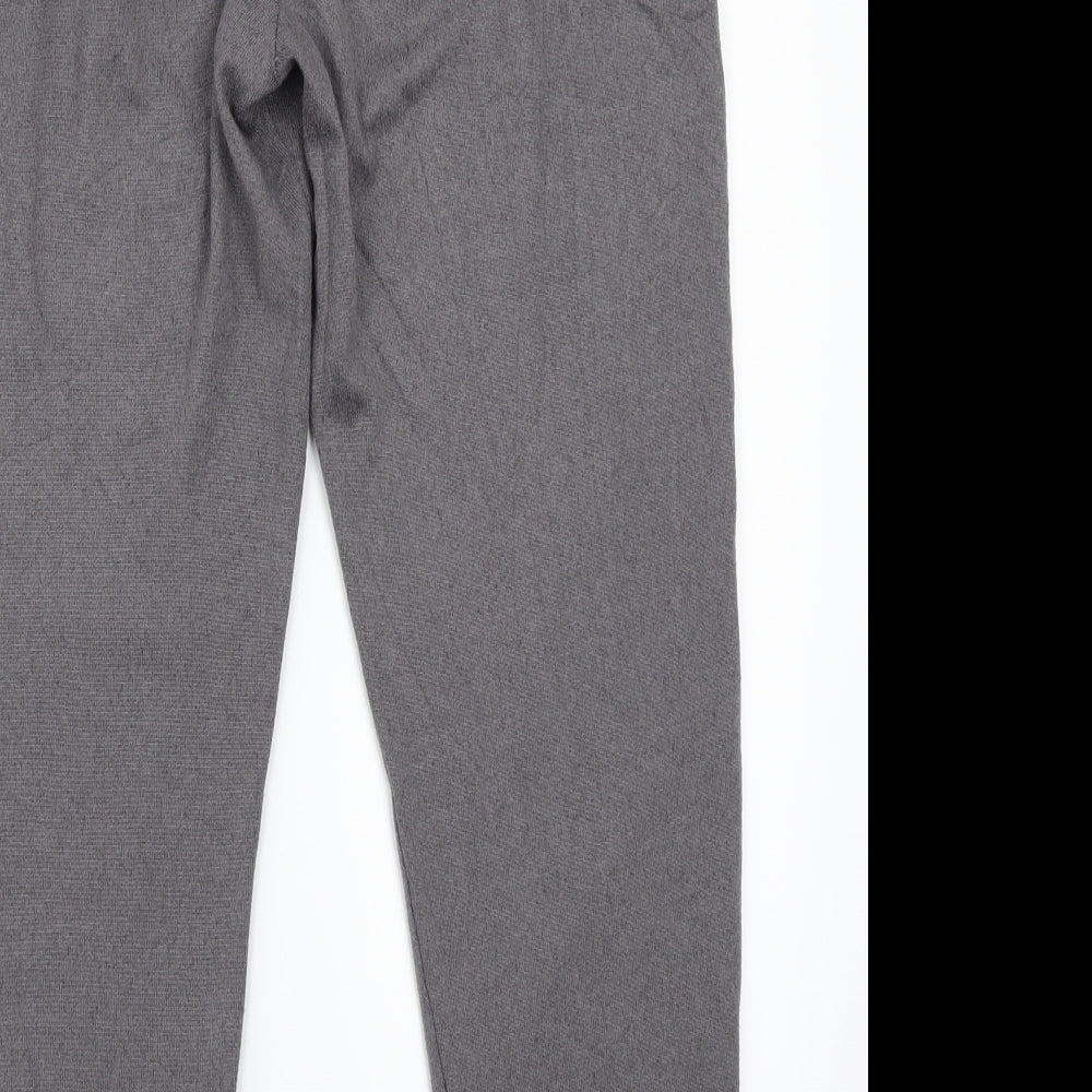 Arista Womens Grey Sweatpants Trousers Size 12 L28 in