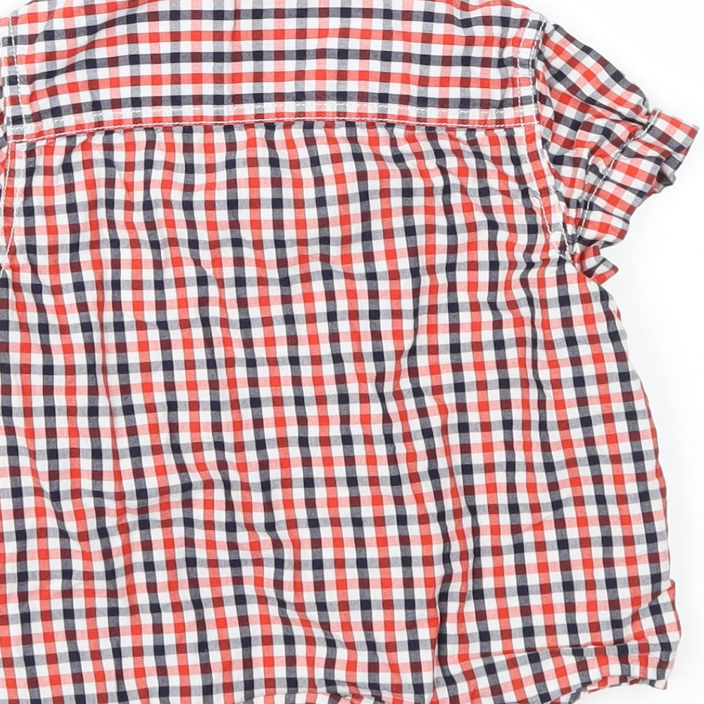 NEXT Boys Red Check Basic Button-Up Size 4 Years
