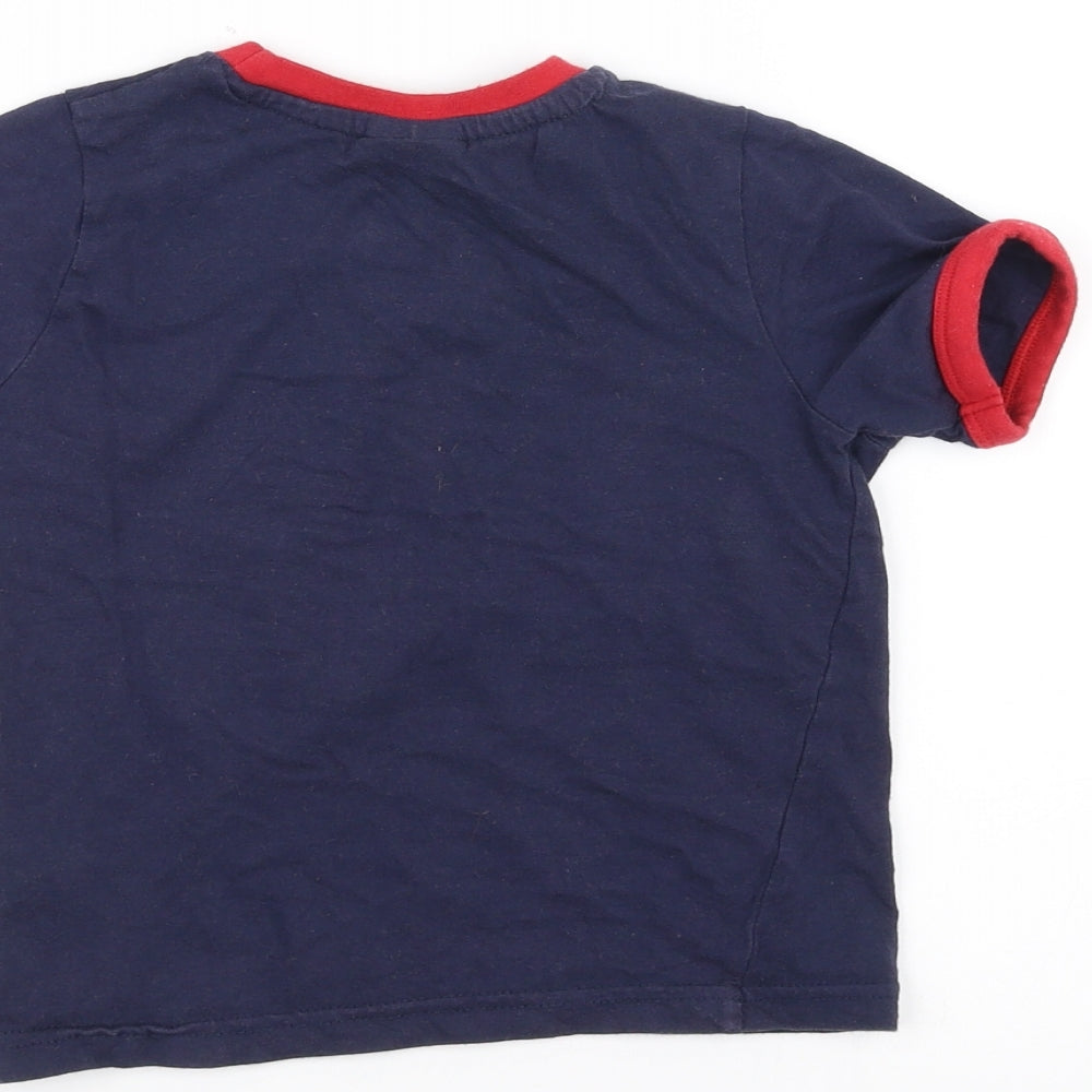 world cup 2018 Boys Blue Basic T-Shirt Size 3-4 Years - England World Cup 2018