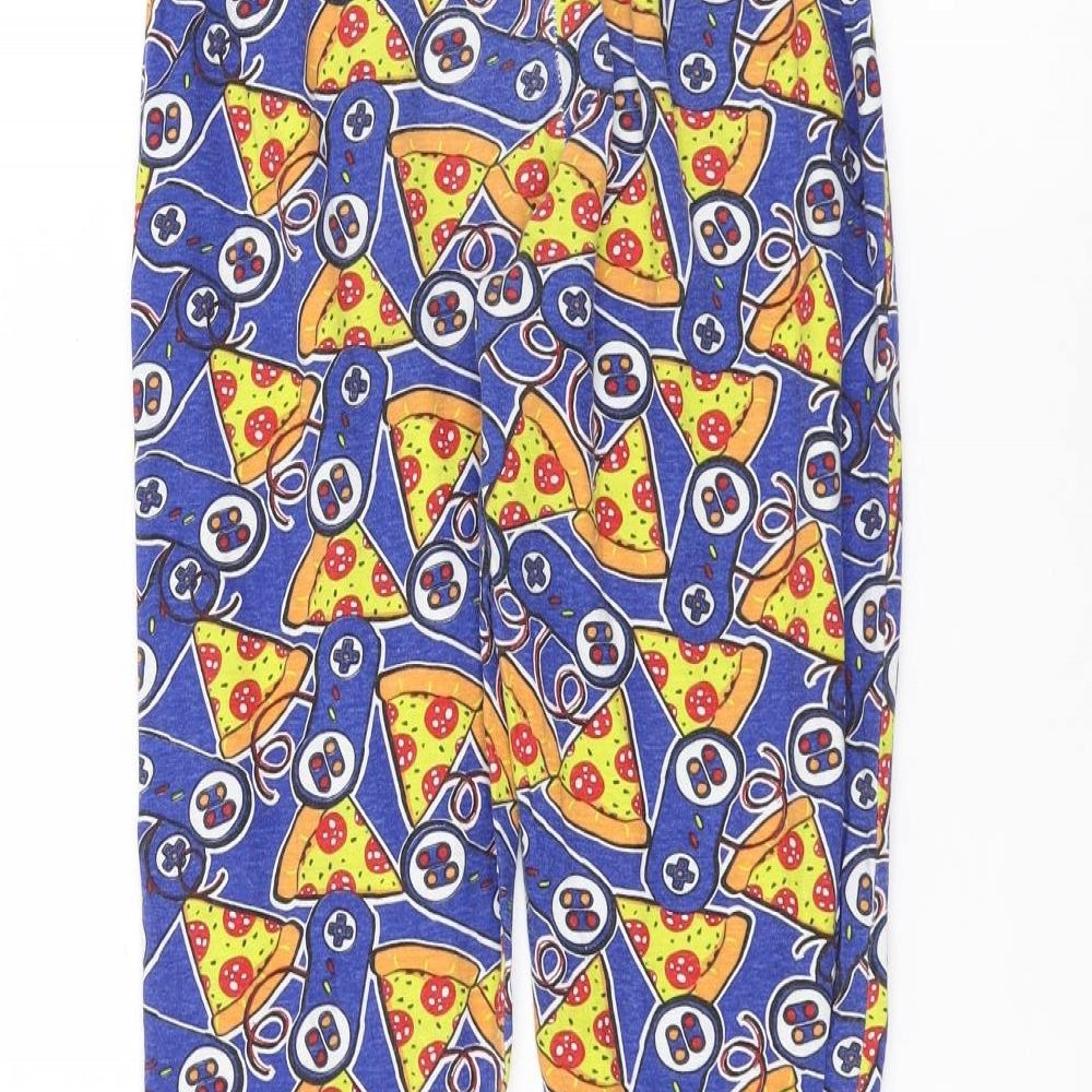 Preworn Boys Blue Sweatpants Trousers Size 12-13 Years