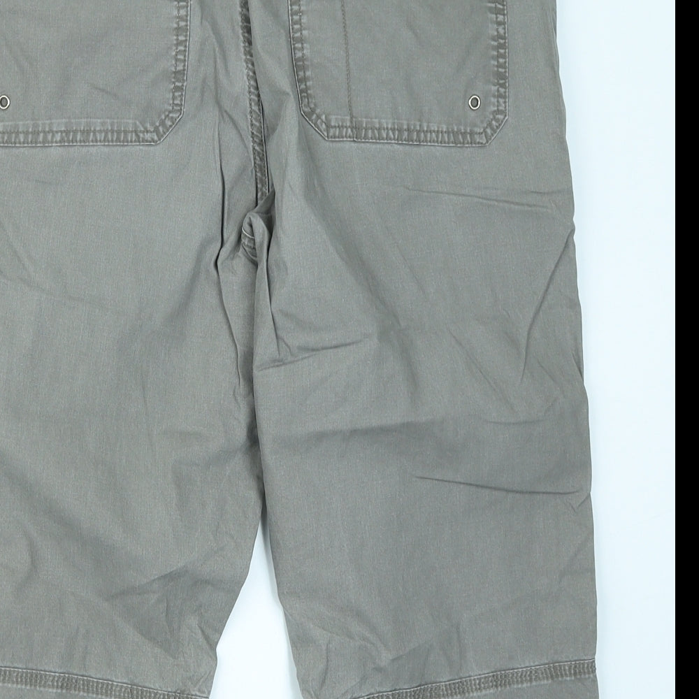 Cherokee Womens Brown Capri Trousers Size 32 in