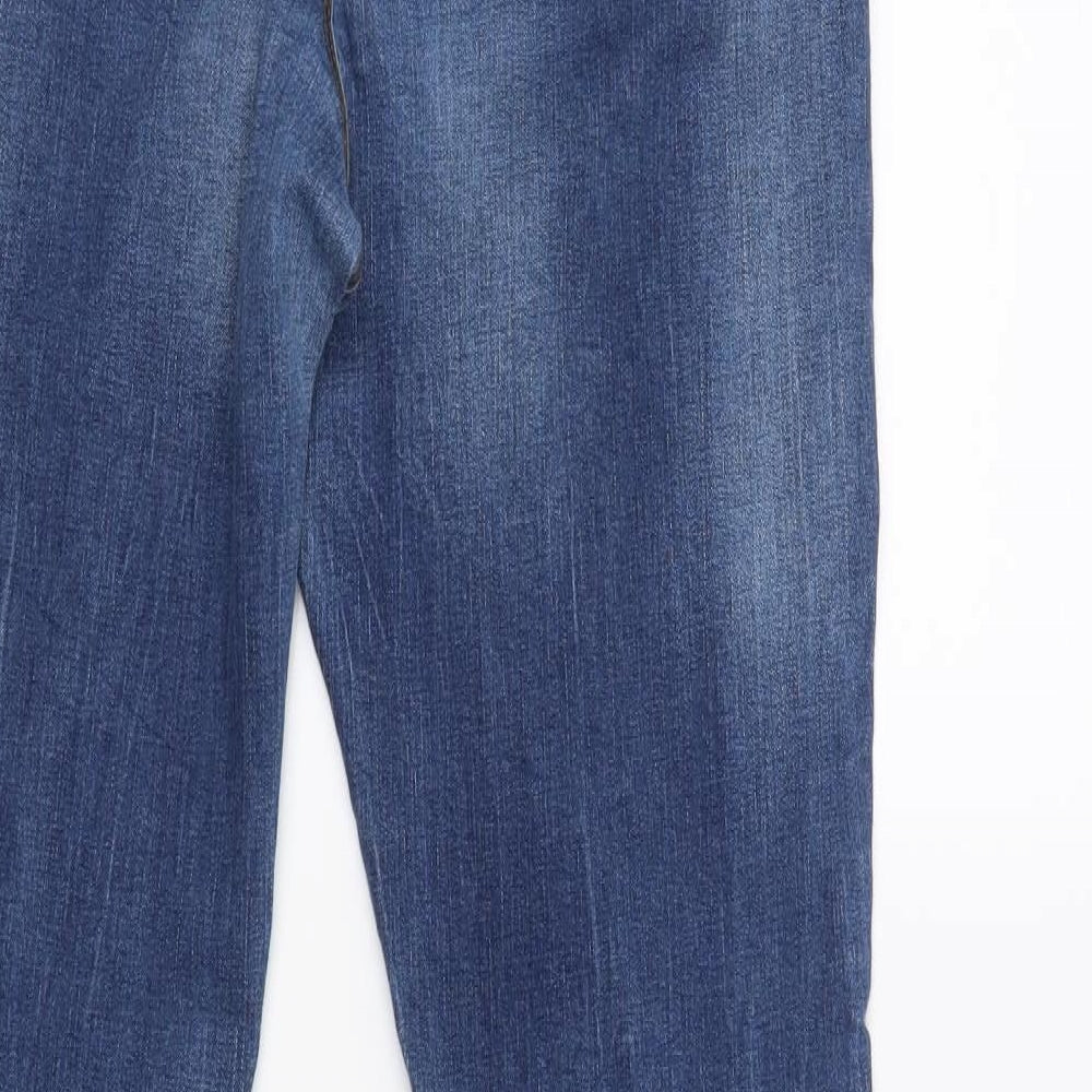 Primark Womens Blue Denim Skinny Jeans Size 28 in L28 in