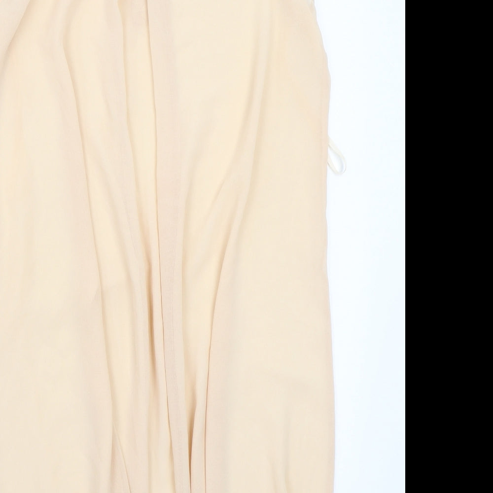 NEXT Womens Beige Basic Blouse Size 10