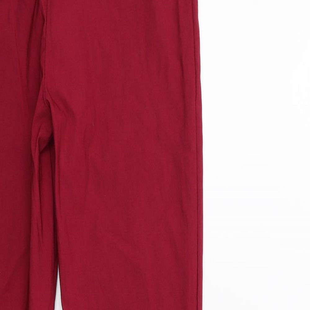 Preworn Womens Pink Trousers Size S L27 in