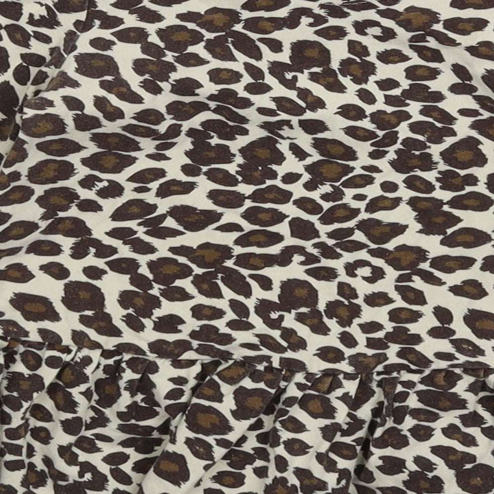 Mini Club Girls Multicoloured Animal Print Fit & Flare Size 2-3 Years