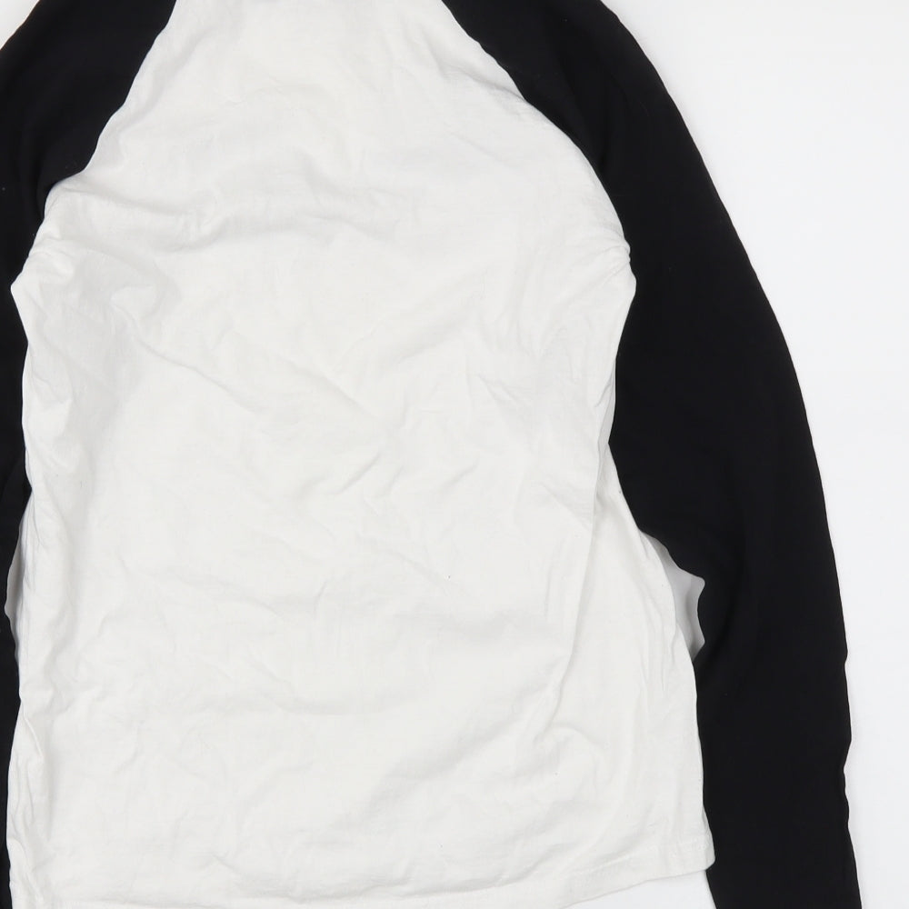 fruit of the loom` Womens White Basic T-Shirt Size S